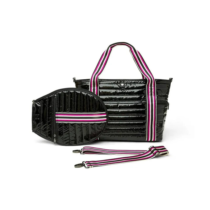 Think Royln Love All Tennis Bag - Black Patent