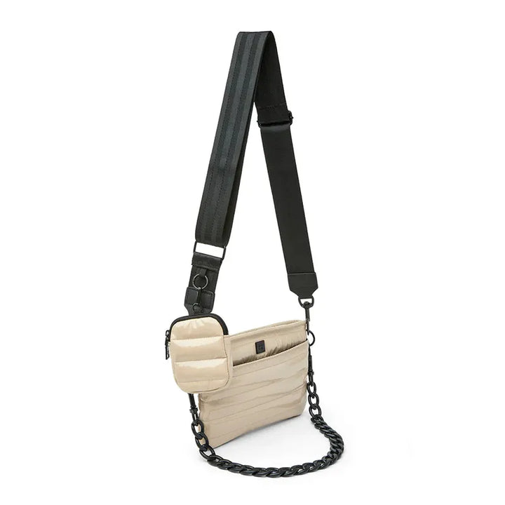 Think Royln Downtown Crossbody - Blonde Patent