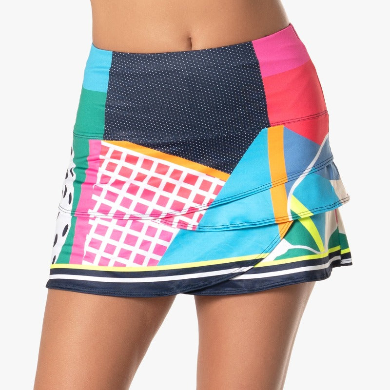 Lucky In Love Double Hit Skort - Multicolour