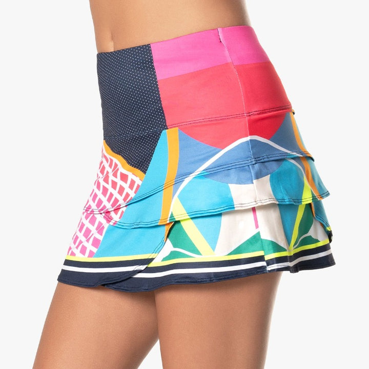 Lucky In Love Double Hit Skort - Multicolour