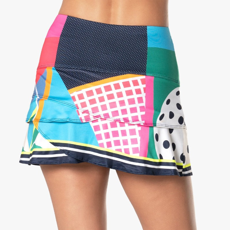 Lucky In Love Double Hit Skort - Multicolour