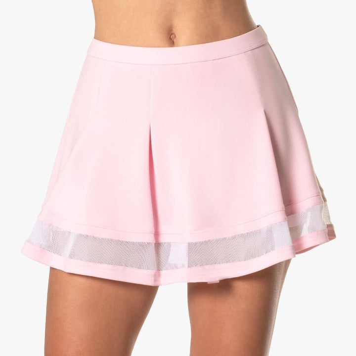 Lucky In Love Hi Waist Deco Eternal Skort - Pink