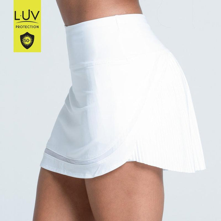 Lucky In Love Revive Skort (14") - White
