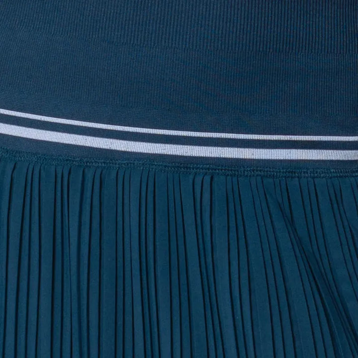 Lucky In Love Motion Pleated Skort - Navy