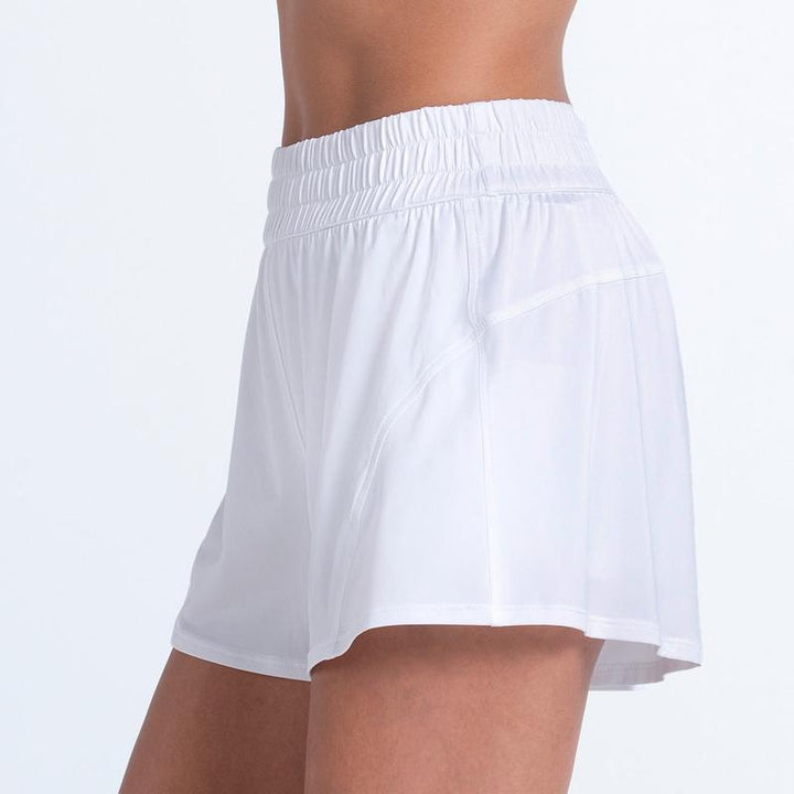 Lucky In Love Shorts - White