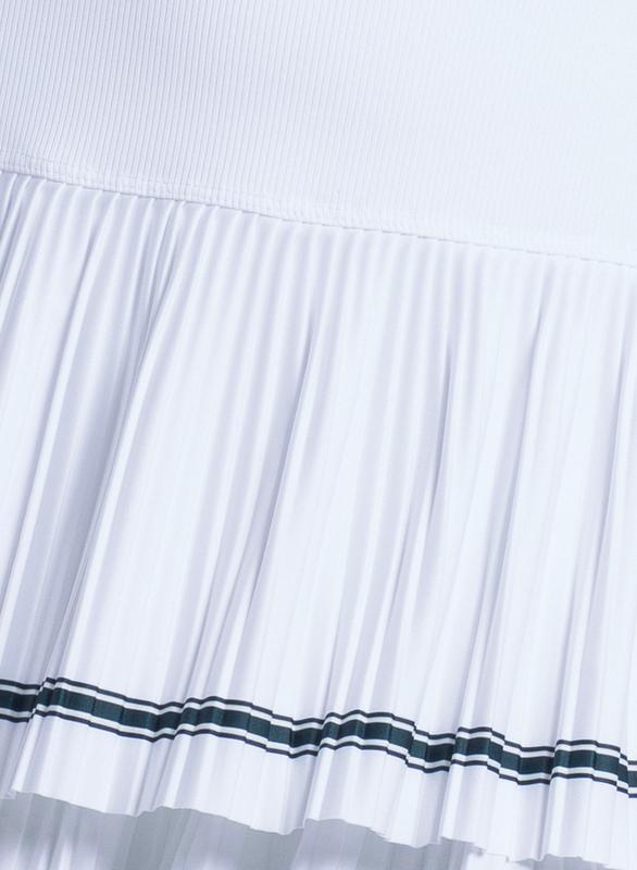 Lucky In Love Preppy Court Skort - White