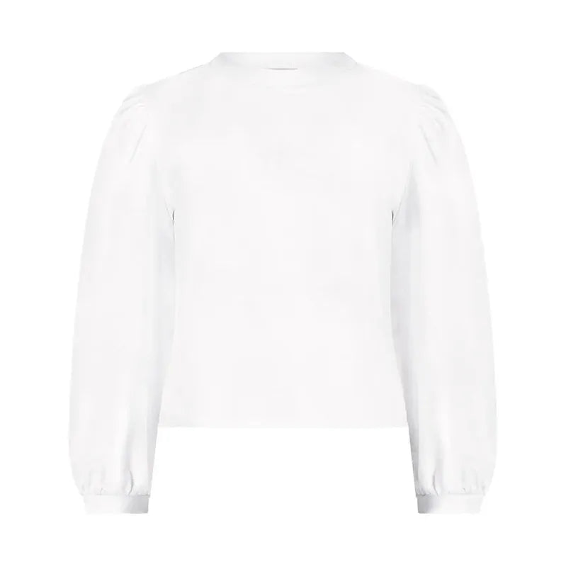 Club & Court Poppy Top - White