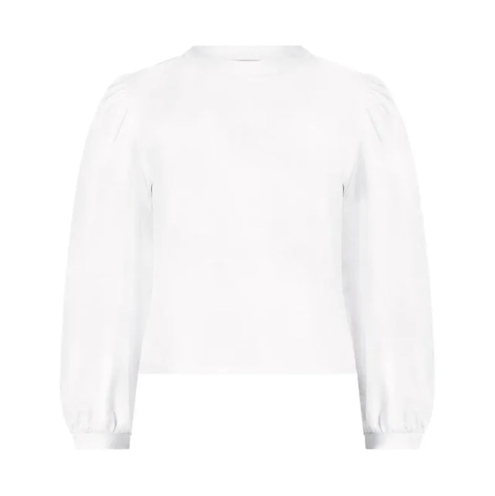 Club & Court Poppy Top - White