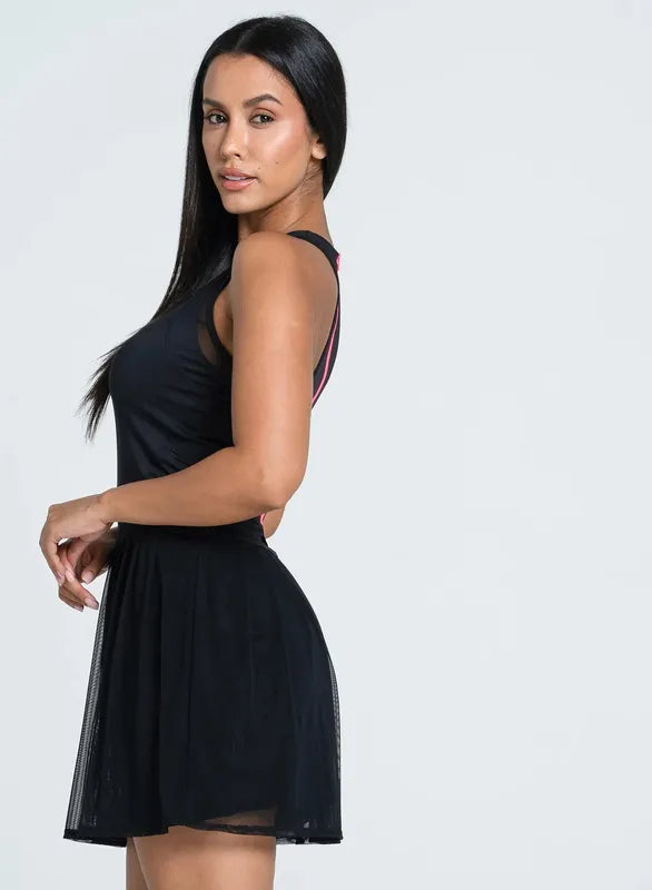 Lucky In Love Next Level Dress - Black