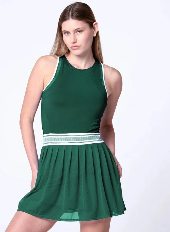 Lucky In Love Level Up Dress - Green