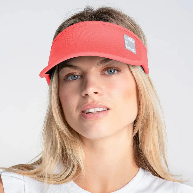 Lucky In Love Logo Visor