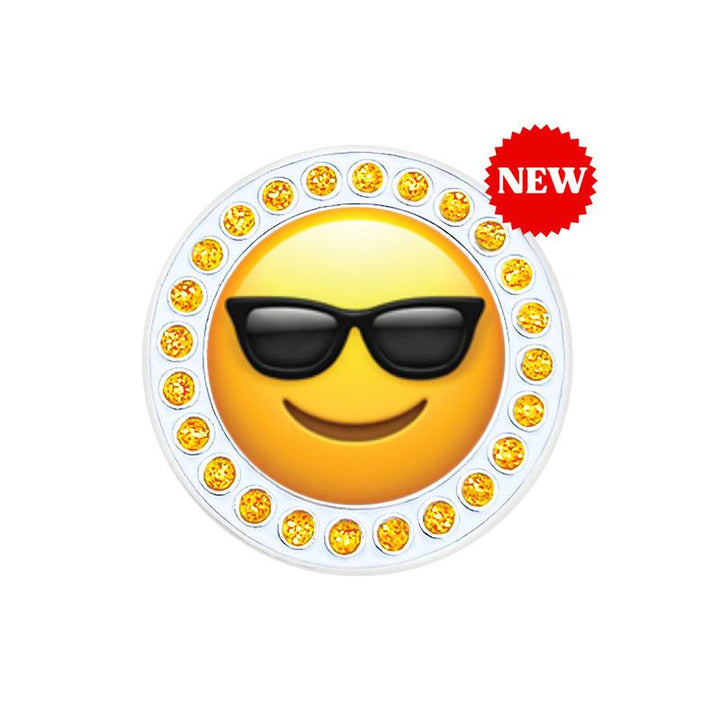 Navika Glitzy Ball Marker & Clip - Various