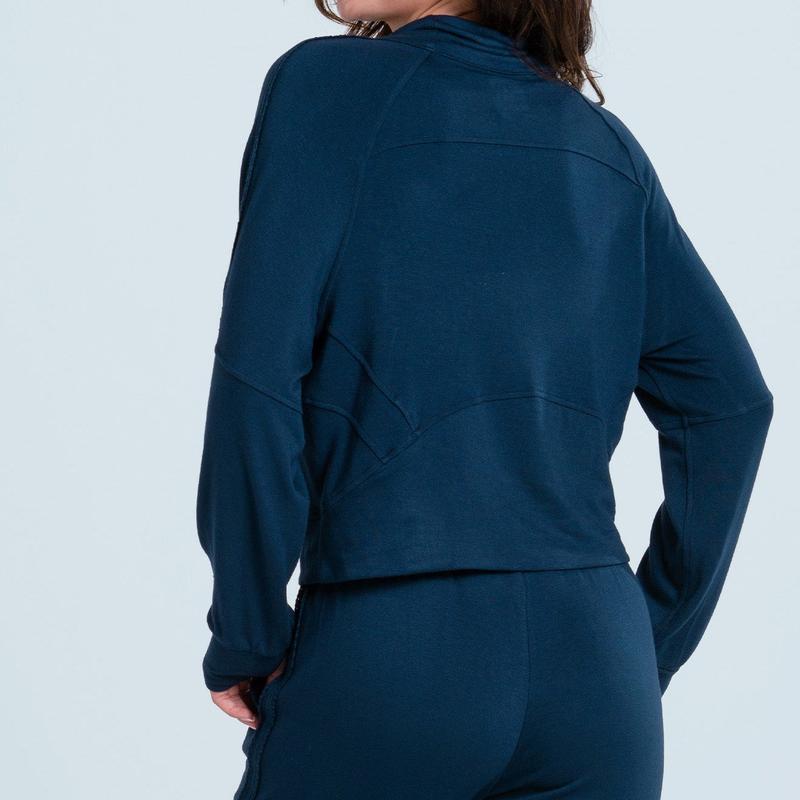 Lucky In Love Lucky Break L/S Top - Navy