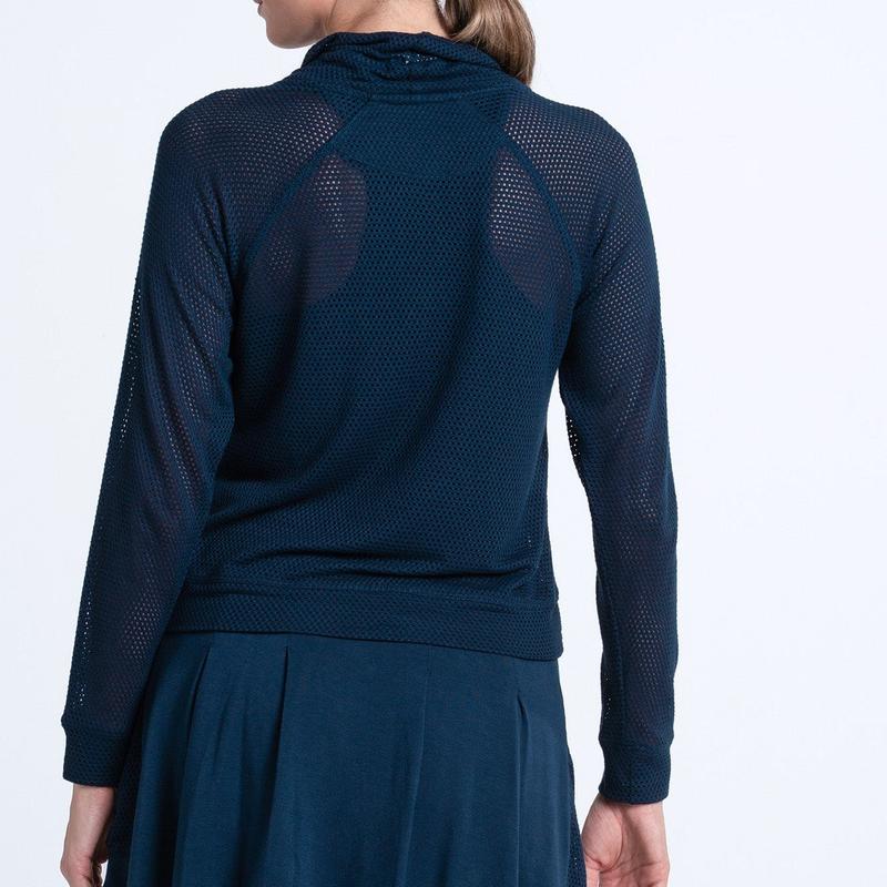 Lucky In Love Chill Day L/S Top - Navy