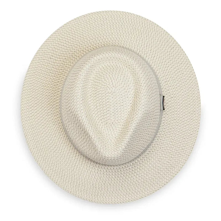 Wallaroo Charlie Fedora - Ivory/Pewter