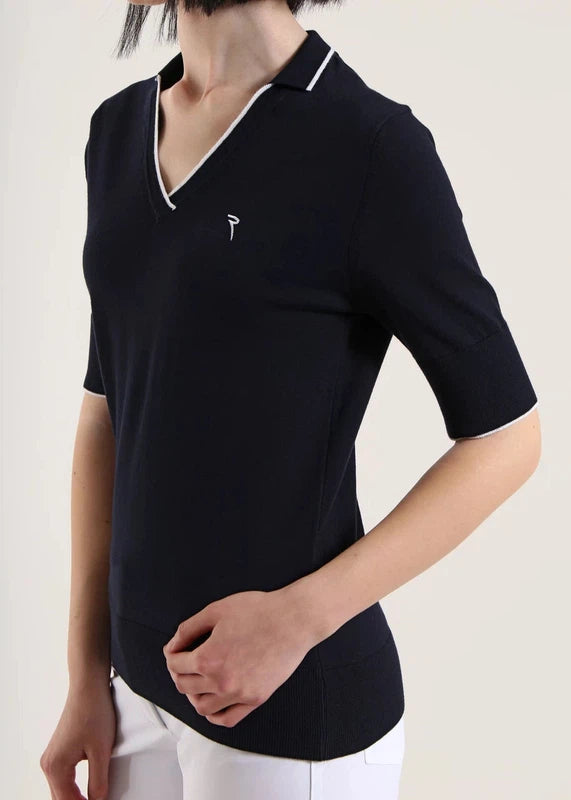 Chervo Neva S/S Polo - Navy