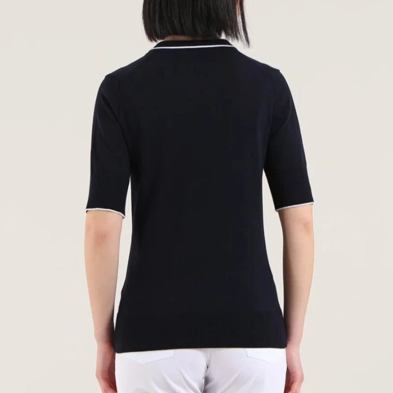 Chervo Neva S/S Polo - Navy