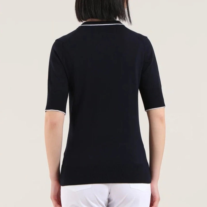 Chervo Neva S/S Polo - Navy