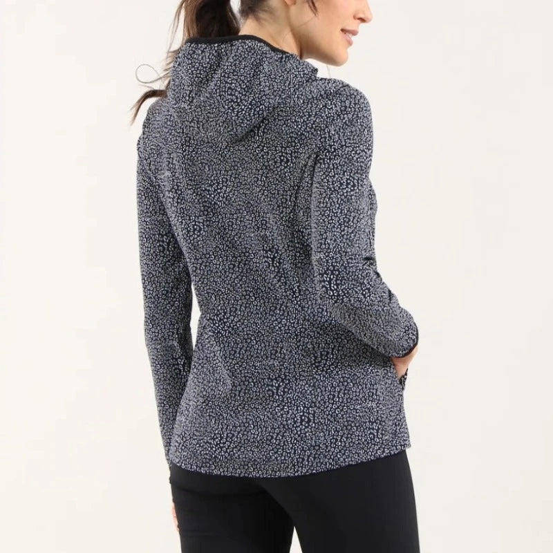 Chervò Pasada Zip Jacket - Navy Print