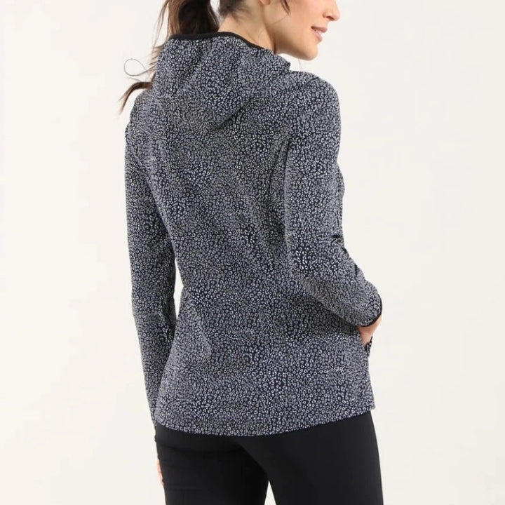 Chervò Pasada Zip Jacket - Navy Print