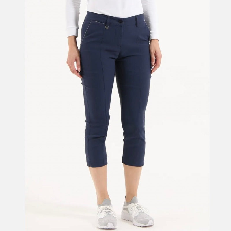 Chervo Silesia Crop Pants - Navy