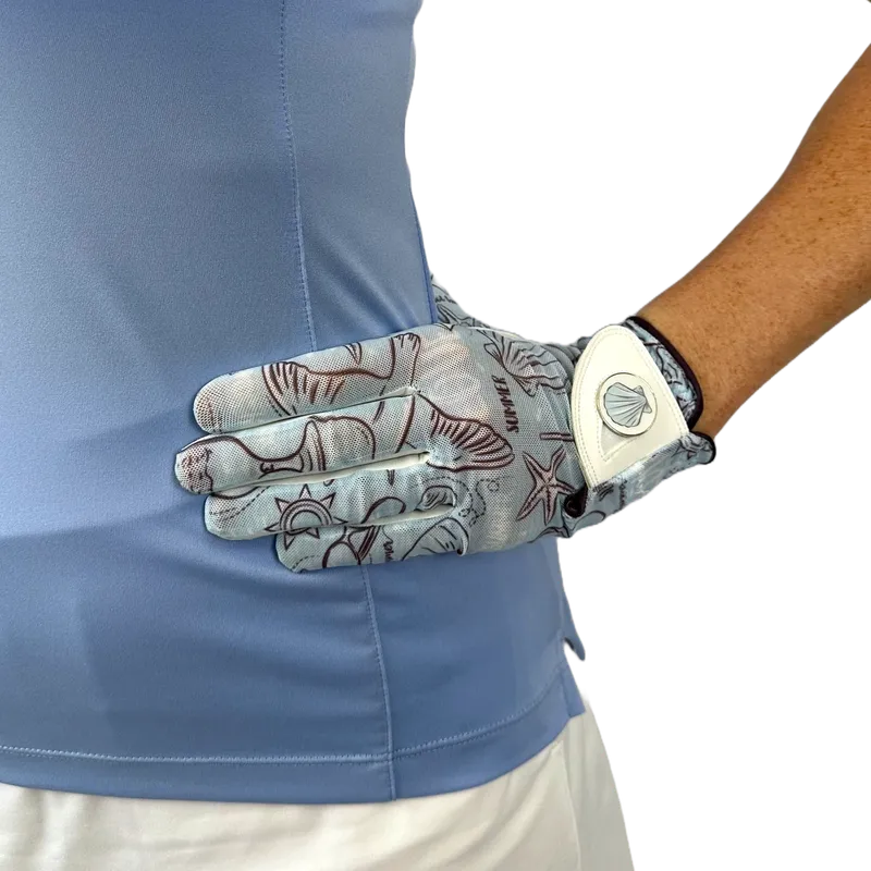 Best Of Golf Leather Glove - Coastal