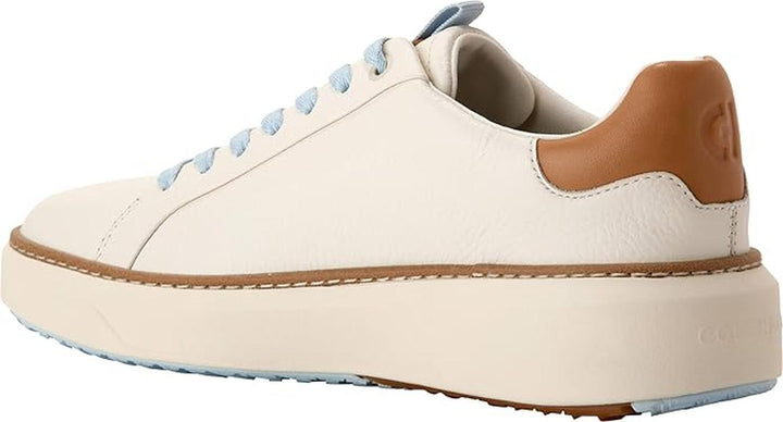 Cole Haan Grandpro Topspin Golf Shoes - Ivory/Biscuit/Sky