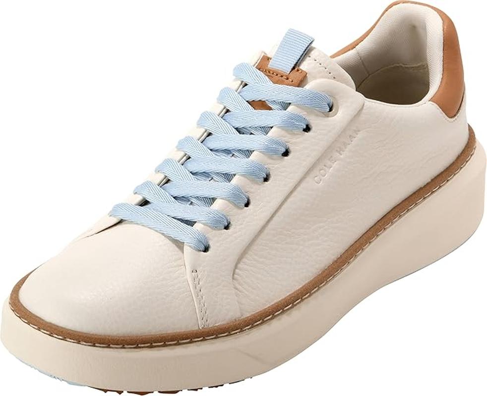 Cole Haan Grandpro Topspin Golf Shoes - Ivory/Biscuit/Sky