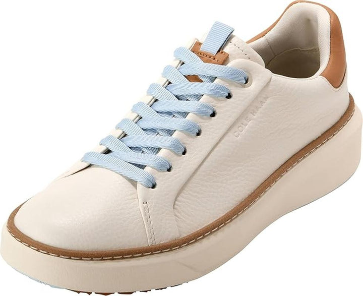 Cole Haan Grandpro Topspin Golf Shoes - Ivory/Biscuit/Sky