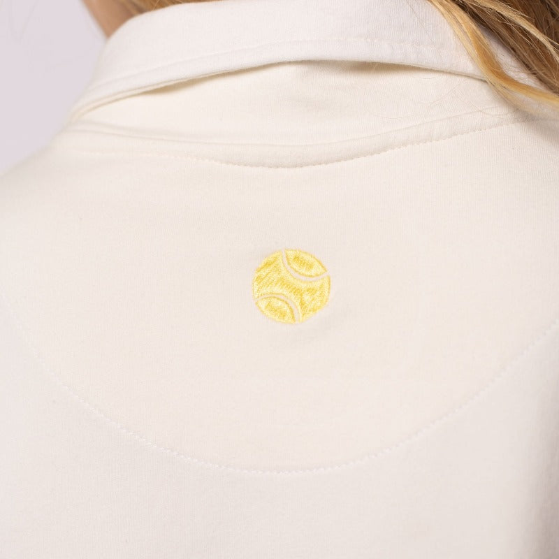CourtLife Do What You Love Zip Sweatshirt - Ivory