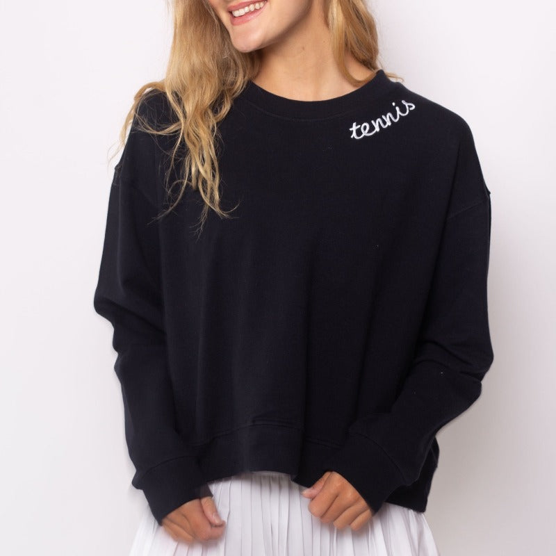 CourtLife Tennis Ball Patch Sweatshirt - Various Colours
