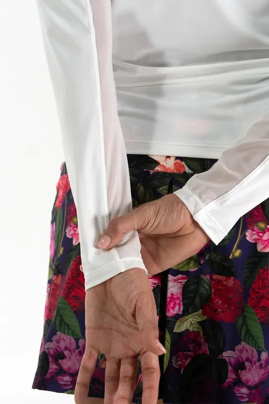 Foray Golf Sun Shirt - White