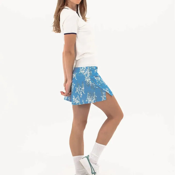 Foray Golf Notched Hem Skort - Lily of the Valley
