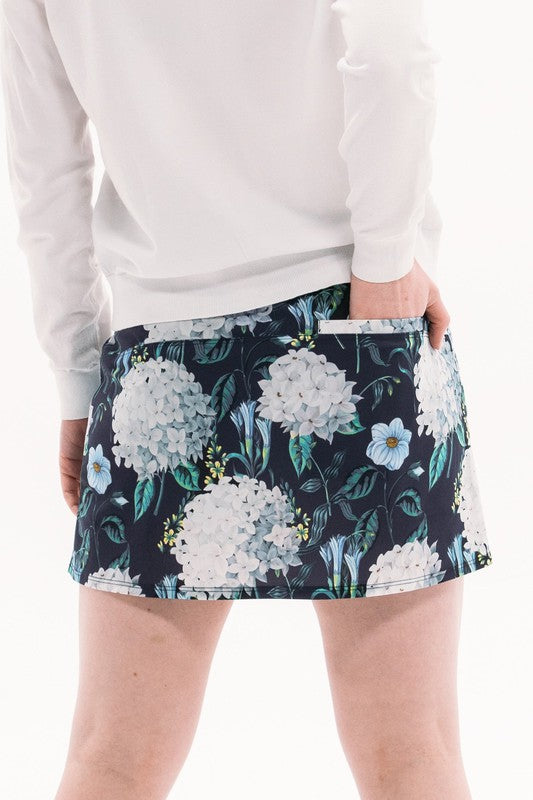 Foray Golf Patch Pocket Skort - Midnight Oasis