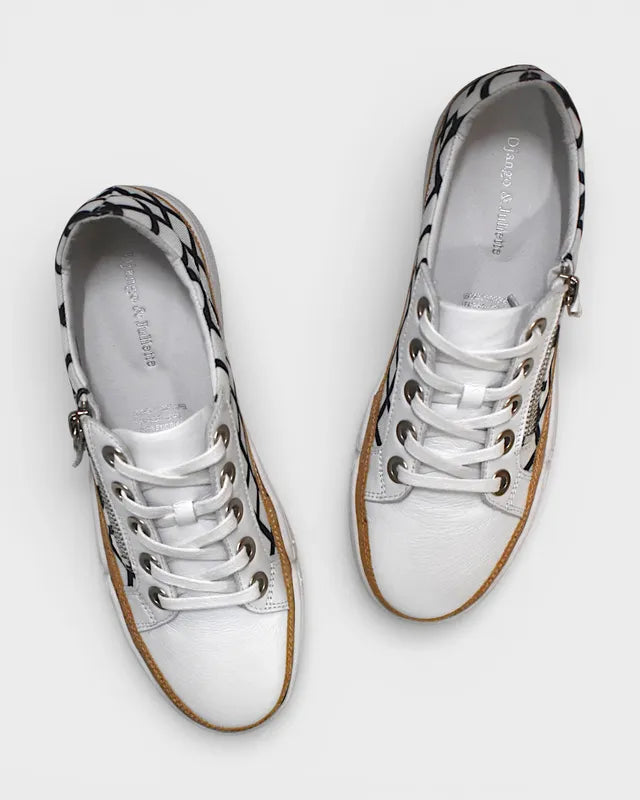 Django & Juliette Torry Sneaker - White/Black