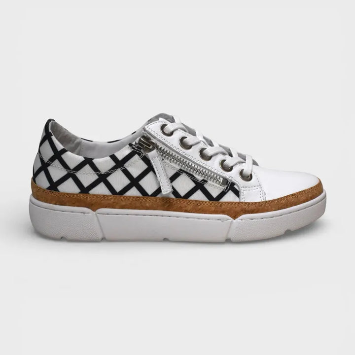 Django & Juliette Torry Sneaker - White/Black