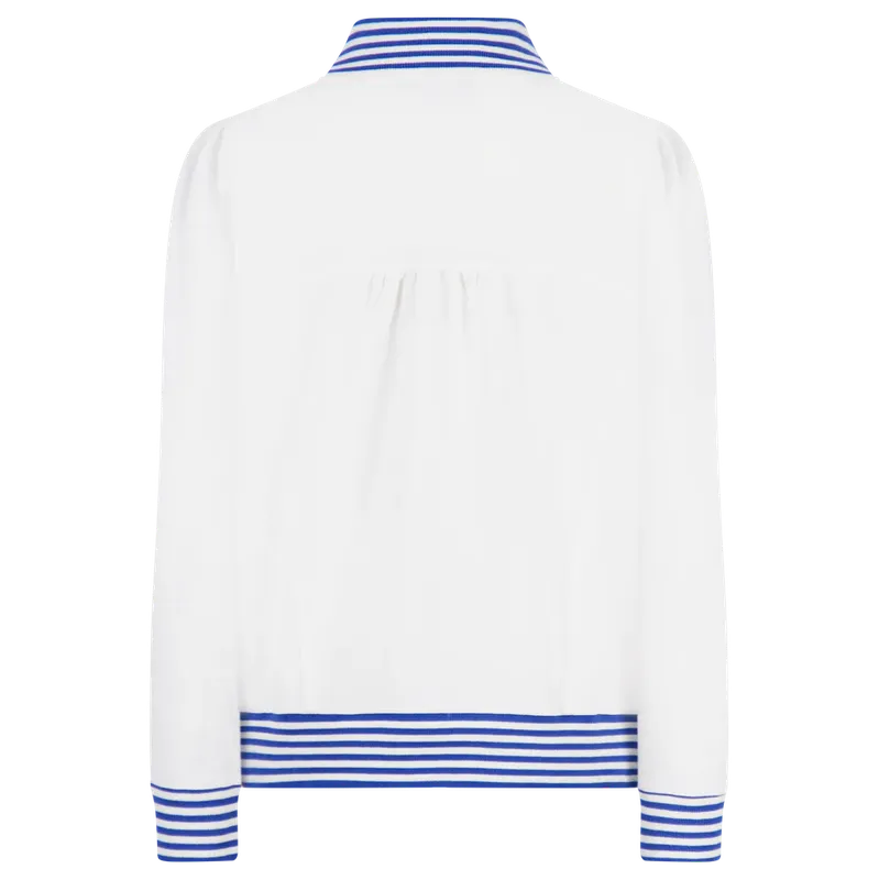 Club & Court Dynasty Jacket - White/Blue