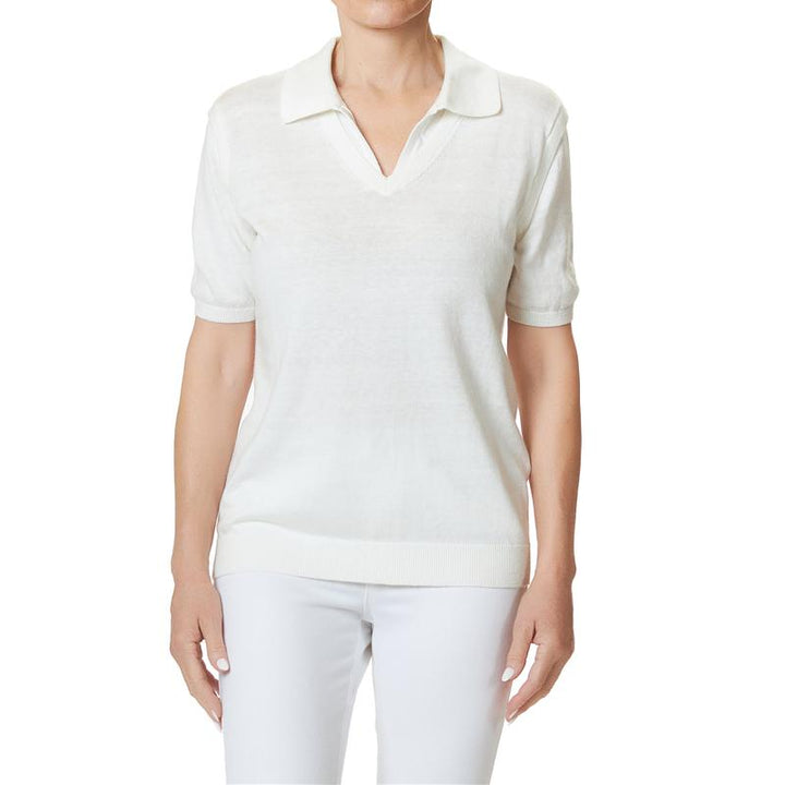 Devon Halsey Jojo Cashmere Sweater - White