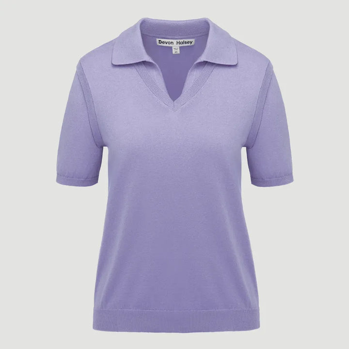 Devon Halsey Jojo Cashmere Sweater - Lavender