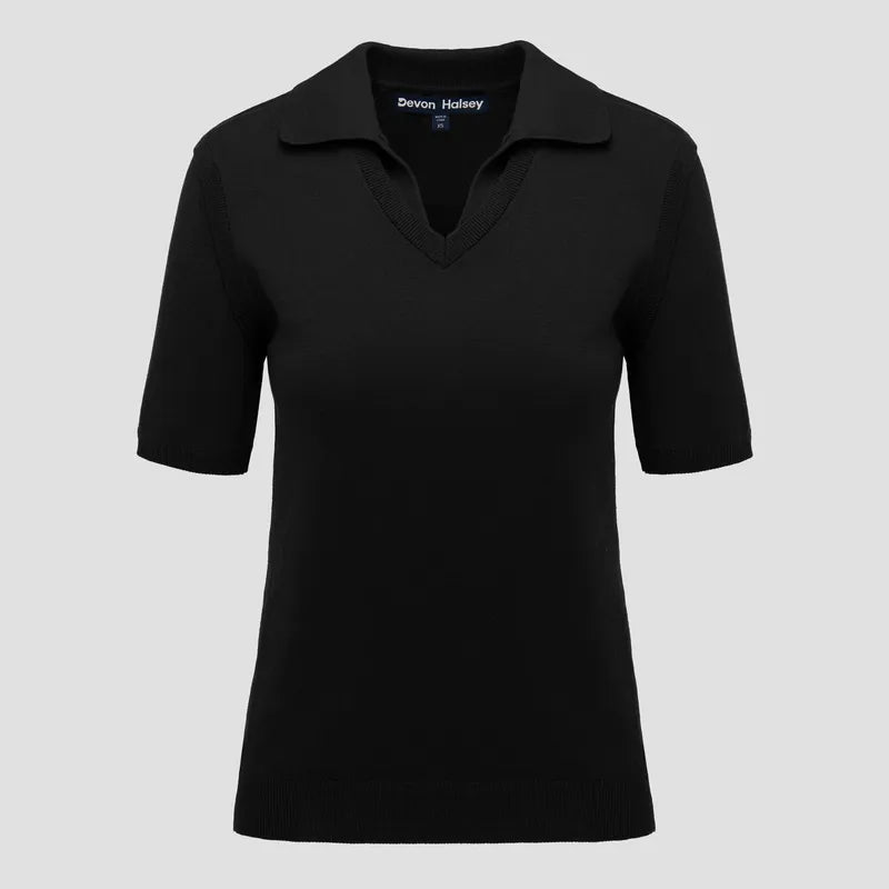 Devon Halsey Jojo Cashmere Sweater - Black