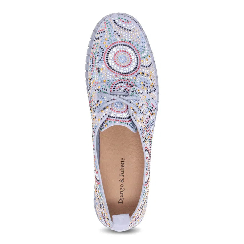 Django & Juliette Birming Sneaker - Denim/White