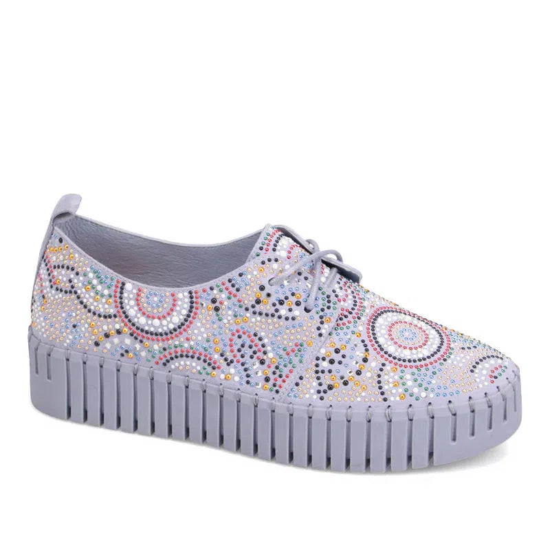 Django & Juliette Birming Sneaker - Denim/White