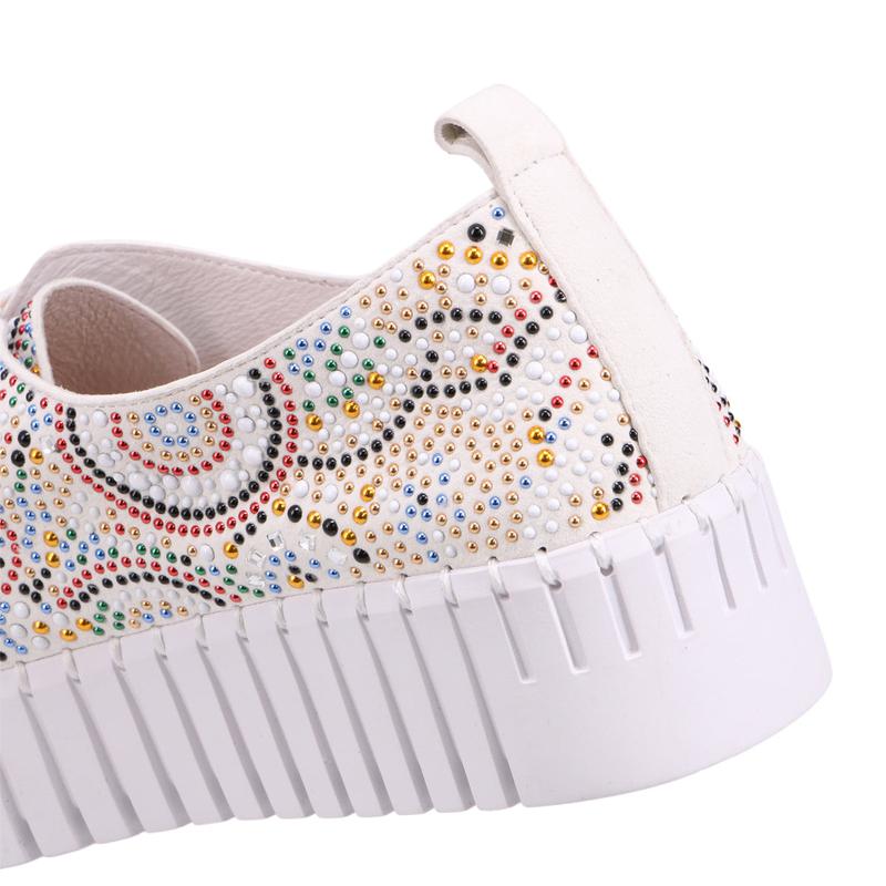 Django & Juliette Birming Sneaker - White/White