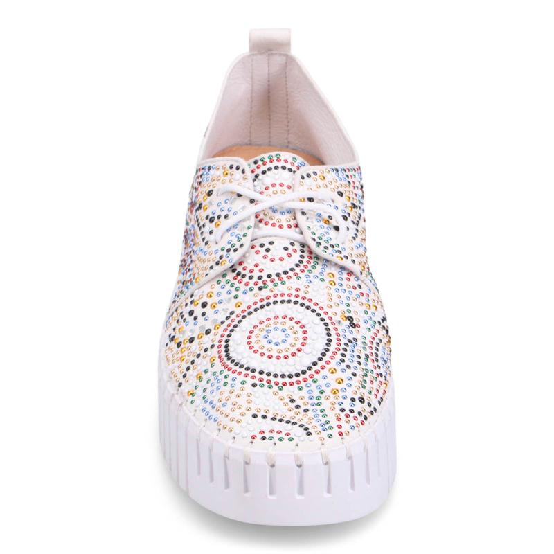 Django & Juliette Birming Sneaker - White/White