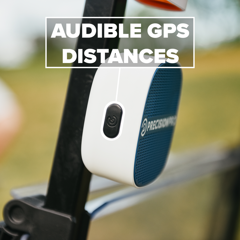 Precision Pro Duo GPS Golf Speaker - Black