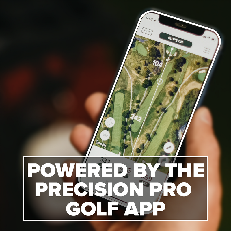 Precision Pro Duo GPS Golf Speaker - Black