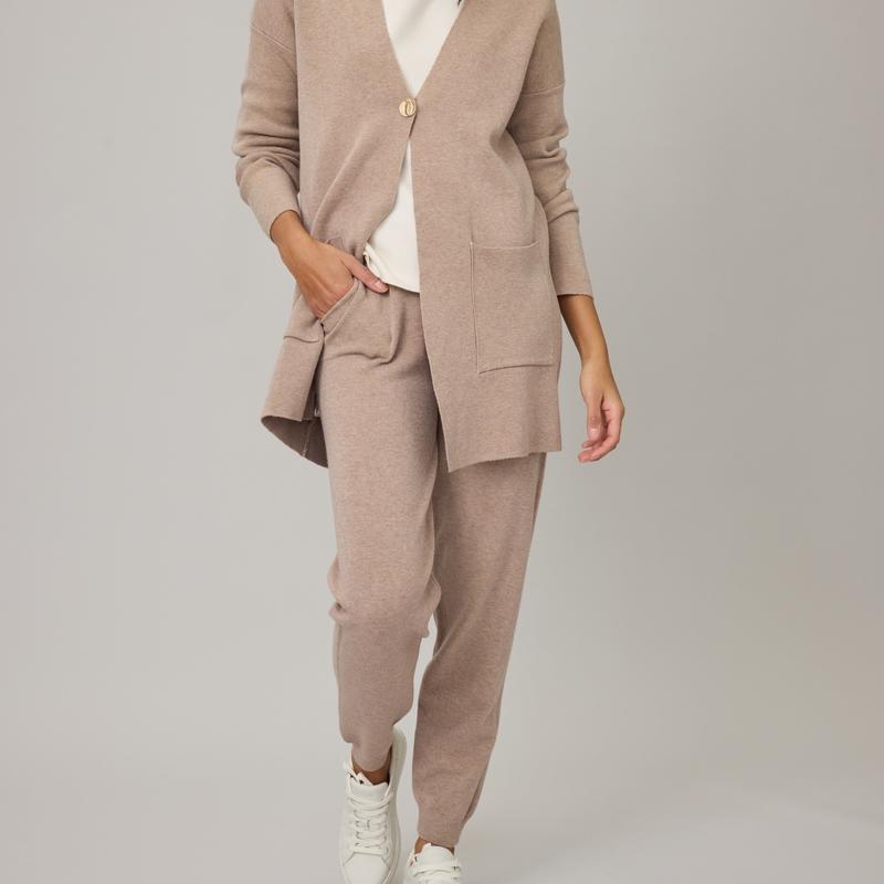 Pistache Jogger Pant - Walnut