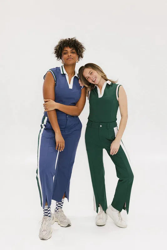 Fore All Charlotte S/L Polo - Indigo
