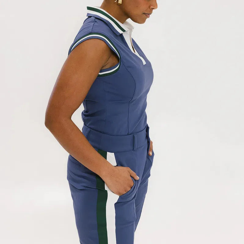 Fore All Charlotte S/L Polo - Indigo