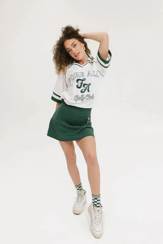 Fore All Ilona Warm-up Polo - White